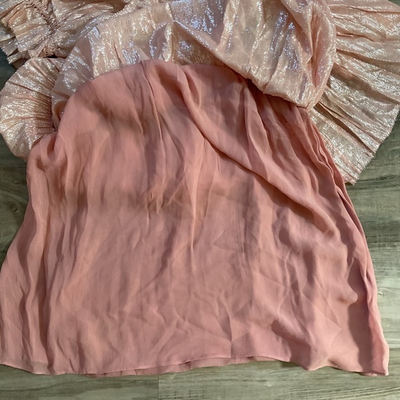 Love Sam Shimmer and Shine Ruffle Mini Dress from Free People - Picture 4 of 8